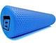 Массажный ролик (валик) для МФР EasyFit EF-2032-BL, EVA-пена, для йоги и реабилитации, синий, 60×15 см. - изображение 2