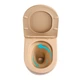 Унітаз підвісний Robin Ultra Quiet 490×365×325 мм, Beige, з сидінням Slim Duroplast / Soft-close / Quick Release QT13332381АSSB - зображення 6