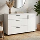 Комод Doros Торн Белый 3Ш/1Д 135х51.6х80 (DRS-012104) - изображение 1