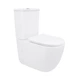 Унитаз напольный Qtap Leo Ultra Quiet 620×355×790 мм с сиденьем Soft-close, White QTLEO27W49261 - изображение 1