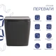 Унітаз підвісний Qtap Tern Ultra Quiet 520×345×325 мм, Anthracite, з сидінням Slim Duroplast / Soft-close / Quick Release - зображення 3