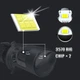 LED авто лампи H4 з міні лінзами 110 Вт, 6000K, 12-24 В, комплект з 2 шт - зображення 2