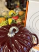Каструля гарбуз Le Creuset чавунна Pumpkin Cocotte бордо - изображение 3