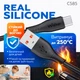 USB кабель Walker C585, Type-C, 1.0 м., Белый - 719894 - изображение 2