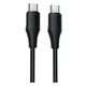 USB кабель Hoco X124 Bien, Type-C, 1.0 м., Чорний - 691839 - зображення 1