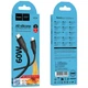 USB кабель Hoco X124 Bien, Type-C, 1.0 м., Чорний - 691839 - зображення 4