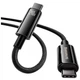 USB кабель Baseus CAWJ040101 Tungsten, Type-C, 2.0 м., Черный - 373801 - изображение 2