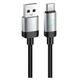 USB кабель Hoco X117 Star, Type-C, 1.0 м., Чорний - 611710 - зображення 1