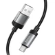 USB кабель Hoco X117 Star, Type-C, 1.0 м., Чорний - 611710 - зображення 3