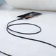 Кабель Anker A81H6G11, Type-C, 1.8 м., Черный - 700529 - изображение 3
