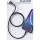 USB кабель WUW X203, Type-C, 1.0 м., Черный - 441721 - изображение 3