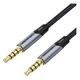 AUX кабель Vention BAQHG, 3,5 мм., 1.5 м., Срібний - 351813 - зображення 1