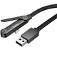 USB кабель Hoco U150 Exquisite, Type-C, 1.2 м., Черный - 706436 - изображение 3