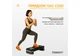 Степ-платформа 3-уровневая EasyFit EF-0541 Step-B, 78×29 см, высота 10+5+5 см, чёрно-серая — для фитнеса, аэробики и тренировок - изображение 3