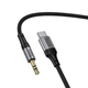 AUX кабель Hoco UPA33B Nuevo, Type-C, 1.5 м., Чорний - 692467 - зображення 3