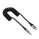 AUX кабель Hoco UPA33B Nuevo, Type-C, 1.5 м., Чорний - 692467 - зображення 6