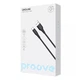 USB кабель Proove GridLine, Type-C, 1.0 м., Черный - 714936 - изображение 2