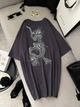 Футболка оверсайз 1005-1м103 графіт one size - зображення 5