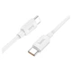 USB кабель Hoco X96 Hyper, Type-C, 0.25 м., Білий - 426382 - зображення 2