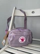 Бананка сумка на пояс Fjallraven kanken из ткани не промокает лавандовый - изображение 7