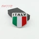 Эмблема алюминиевая флаг Италии с надписью Italy 5,0*5,0 см - изображение 2