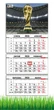 Календарь настенный на 2026 год ,Чемпионат мира по футболу 2026, ЧМ 2026 (World Cup 2026) , Футбольный сувенир ,подарок фанату футбола , 29,7х61см, 14 вид - изображение 1