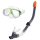 Набор INTEX Surf rider swim маска для плавания и трубка Зеленый (55949) - изображение 1