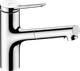 Змішувач hansgrohe Zesis M33 з витяжним душем для кухонної мийки, хром 74800000 - изображение 1