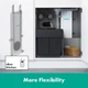 Змішувач hansgrohe Talis M54 для кухонної мийки 72801340 з висувним душем та з sBox, колір графіт - изображение 2