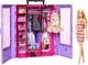 Ігровий набір Барбі Модна Шафа гардероб з одягом взуттям лялькою Barbie Fashionistas Ultimate Closet HJL66 - зображення 1