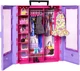 Ігровий набір Барбі Модна Шафа гардероб з одягом взуттям лялькою Barbie Fashionistas Ultimate Closet HJL66 - зображення 2