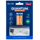 Акумулятор літій-іонний Quantum USB Li-ion CR123A 16340 3.7V 550mAh блістер та кабель Type-C - зображення 1