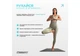 Мини коврик (йопад) каучуковый EasyFit Yoga Pad 60×40 см для йоги и фитнеса EF-1932 Черный - изображение 6