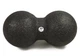 Массажный мячик EasyFit DuoBall EPP EF-2000 двойной 23х12 см Черный - изображение 2
