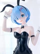 Аниме фигурка FuRyu Рем Rem Bunnies Bicolor Перерождение жизнь в другом мире с нуля Re Zero 29 см - изображение 4