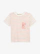 Костюм футболка+шорти для дівчинки Mini Papi 40923 80 см Пудровий shop (2000999615351) - изображение 2