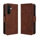 Чехол-книжка с карманами Deexe Wallet Stand для Samsung Galaxy A27 (A276) - Brown - изображение 1