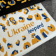 Футболка женская c принтом Леопард-Украина, белая, XS - изображение 8