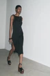 Сатинова мідісукня з віскози Zara 5289/043 XS Чорна (05289043800XS) - изображение 1