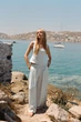 Широкі атласні штани Zara 8285/907 S Молочні (08285907808S) - зображення 2