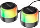 Портативная колонка Borofone BP12 Colorful BT wired 2-in-1 computer speaker, 5Wx2, Black (6974443387179) - изображение 1