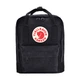 Женский рюкзак FJALLRAVEN, школьная сумка для студенток, модель 23561-550, черный, 7 л. - изображение 4