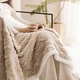 JD Original Lazy Large Sweater Blanket, 1500 г Taffy Double Layer Thickened Vorp Blanket, Світло-хакі, 1,5x2 м - изображение 3