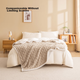 JD Original Lazy Large Sweater Blanket, 1500 г Taffy Double Layer Thickened Vorp Blanket, Світло-хакі, 1,5x2 м - изображение 6