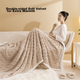 JD Original Lazy Large Sweater Blanket, 1500 г Taffy Double Layer Thickened Vorp Blanket, Світло-хакі, 1,5x2 м - изображение 8