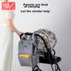 Сумка Naturaipro Mommy Bag, многофункциональная легкая сумка для коляски для мам и малышей, новый вместительный рюкзак-переноска для детей для использования на открытом воздухе. - изображение 8