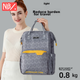 Сумка Naturaipro Mommy Bag, многофункциональная легкая сумка для коляски для мам и малышей, новый вместительный рюкзак-переноска для детей для использования на открытом воздухе. - изображение 10