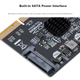 Плата расширения MOGE PCIe x4 - USB 3.2 Type-C, 20Гбит/с, MC2055 - изображение 5