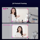 Aoni NX3Pro 4K30fps Ultra HD камера для прямой трансляции видео, TOF-фокусировка, ИИ-кадрирование, шумоподавление, микрофон с углом обзора 95°, видеозвонки и прямые трансляции. - изображение 6