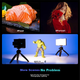 Двухцветный светодиодный фотосветильник Sidande Bicolor Temperature LED Photography Light LED-416S Fill Light Studio Mini Portable Handheld External Battery Small Photo Video Lighting - изображение 5